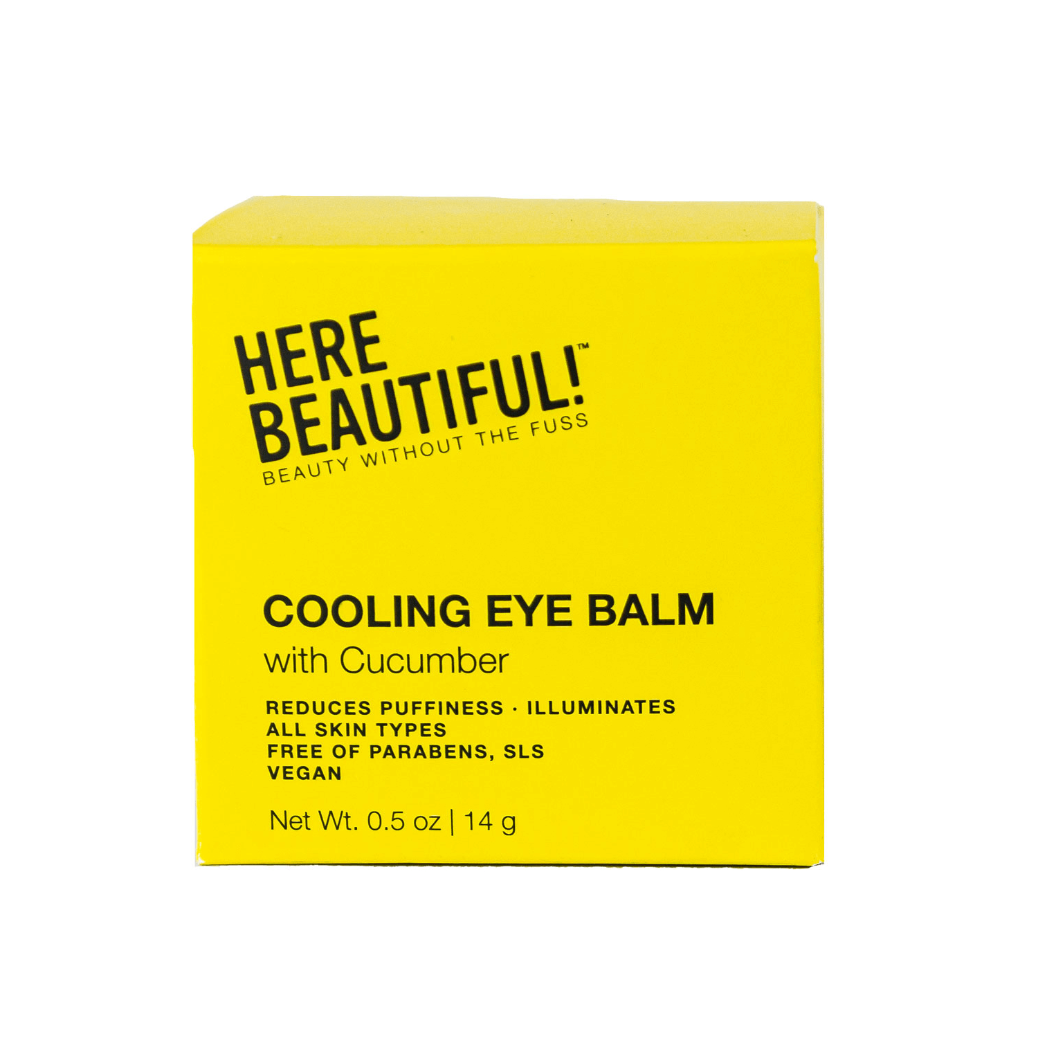 Here Beautiful! Cooling Eye Balm with Cucumber