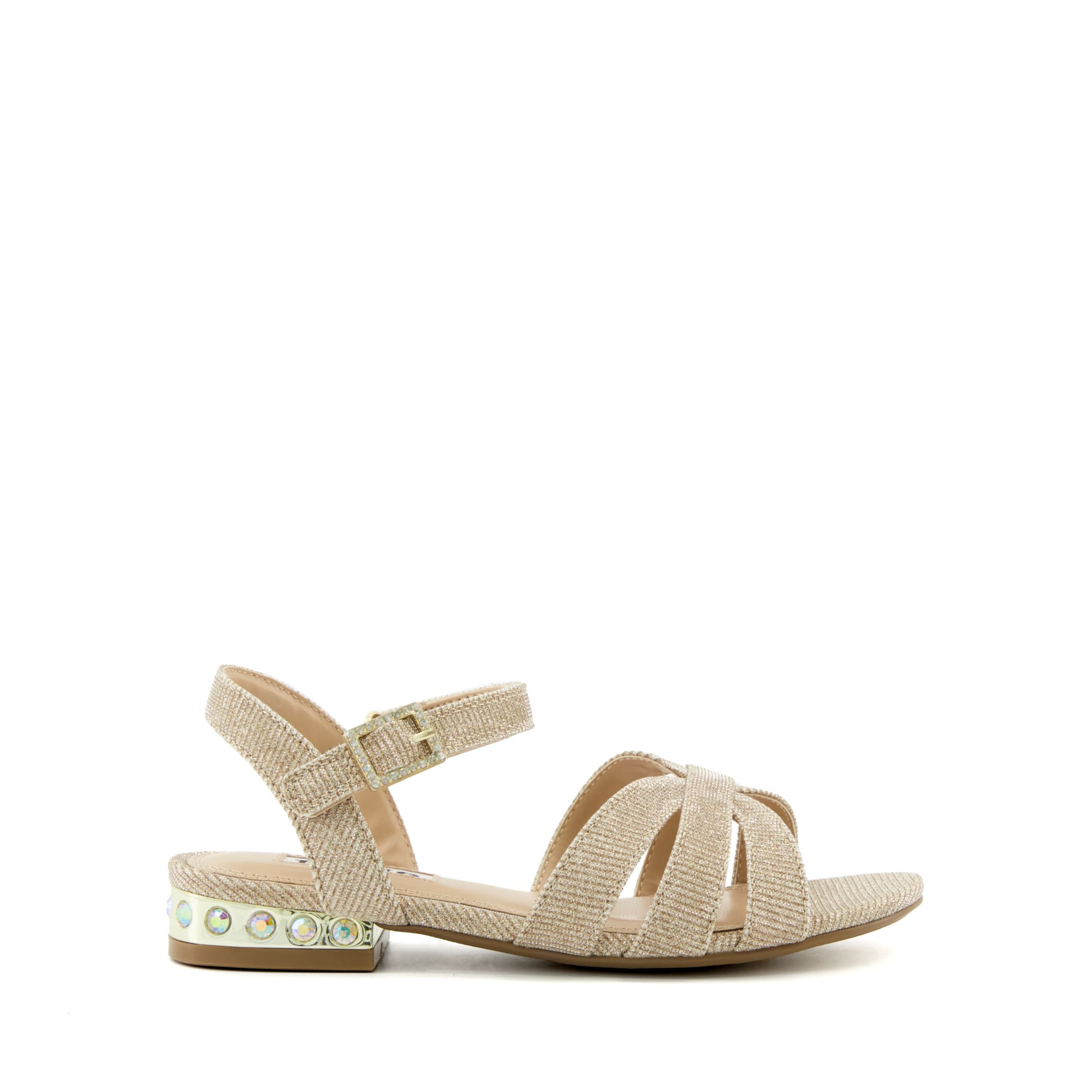Dune London Girls Kidswear Natalie - Casual Sandals - Gold - Size UK 8 | Dune London Sale | Discount Designer Brands