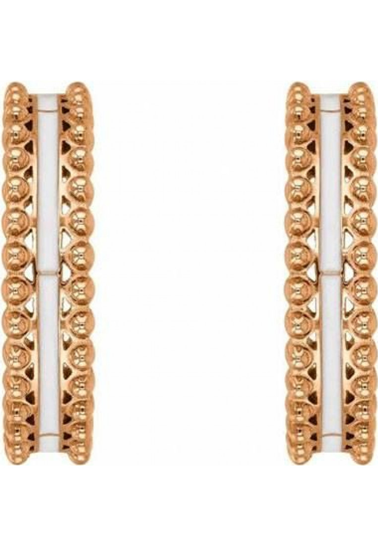 Tommy Hilfiger Womens 2780137 Ladies Earrings - Rose Gold Stainless Steel - One Size | Tommy Hilfiger Sale | Discount Designer Brands