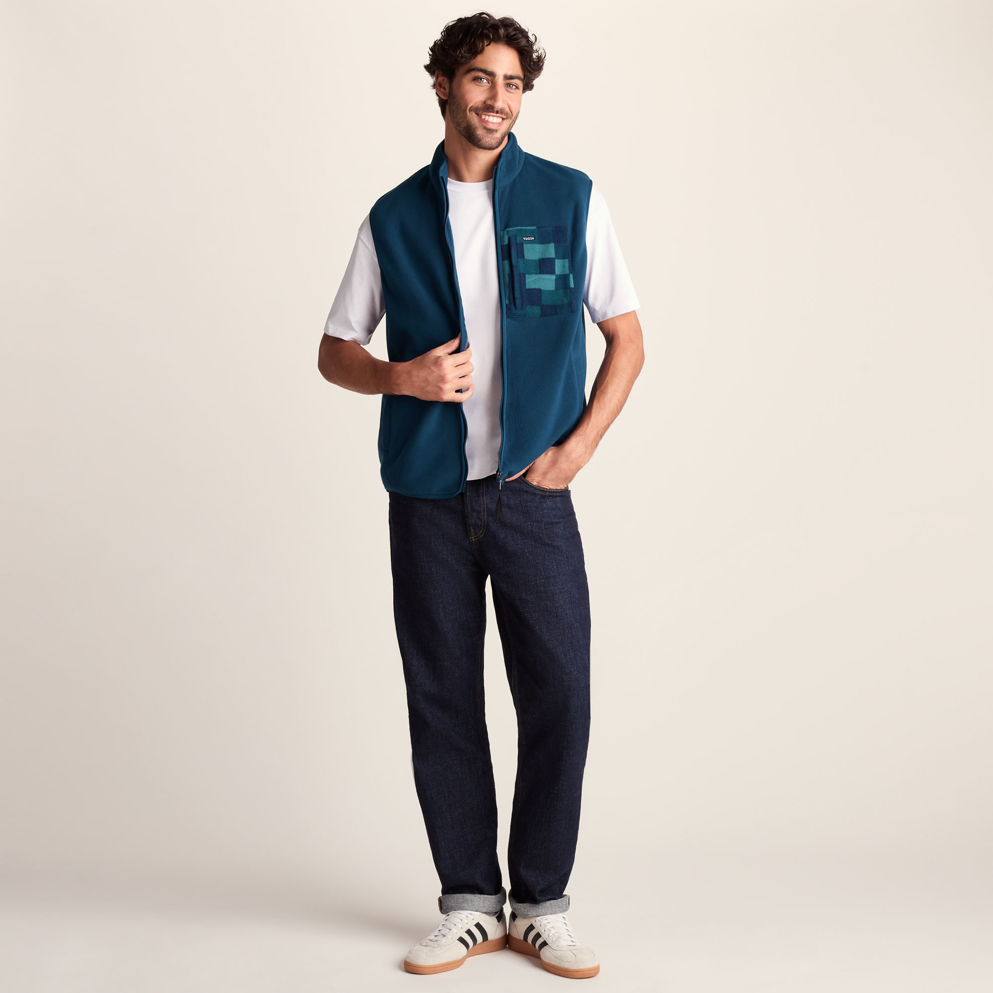 TOG24 Stark Mens Microfleece Gilet - Inky Blue - Size 6XL | TOG24 Sale | Discount Designer Brands