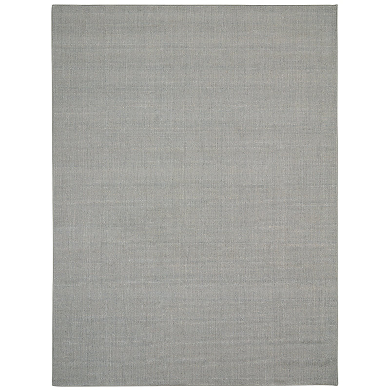 Barnett Custom Rug - Rectangle, Polar Blue, 4', 9' - Ballard Designs