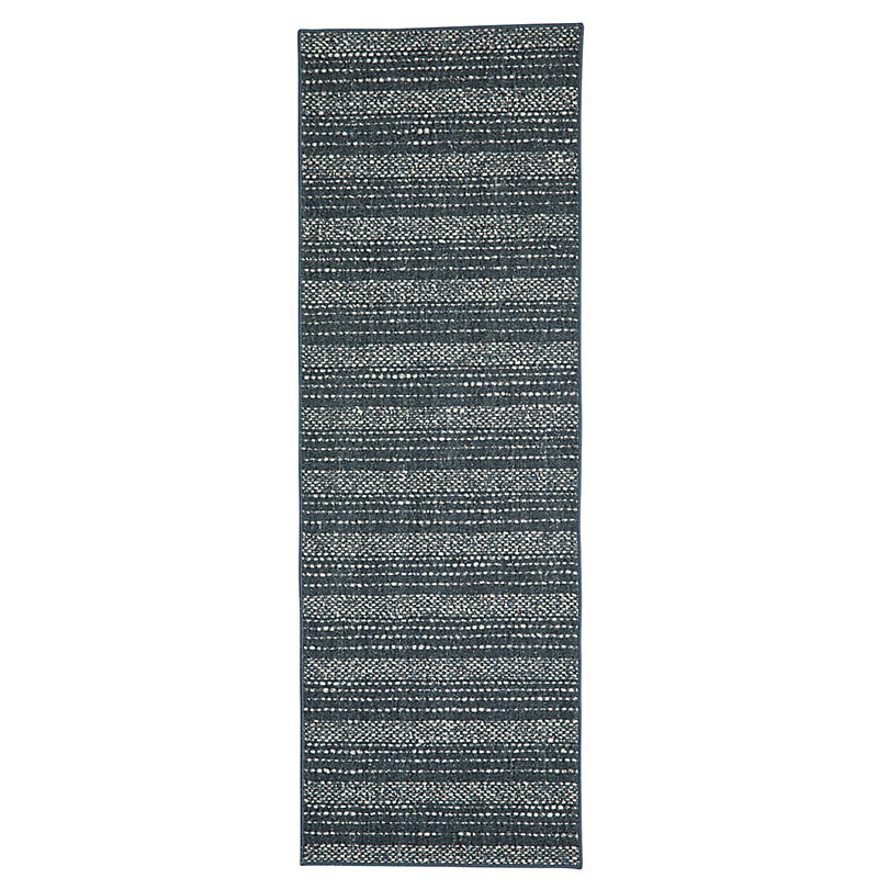 Roman Custom Rug - Rectangle, Deep Sea, 6', 14' - Ballard Designs