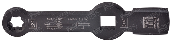 SWSTAHL Schlagringschlüssel 00250L-E24 Image