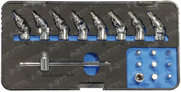 SWSTAHL Gelenkstücksatz, Steckschlüssel 04462L Image