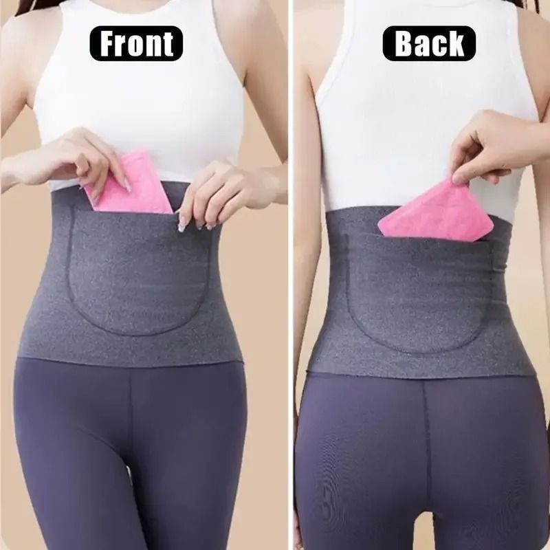 Industrial Standard Breathable Warm Belly & Waist Belt black m