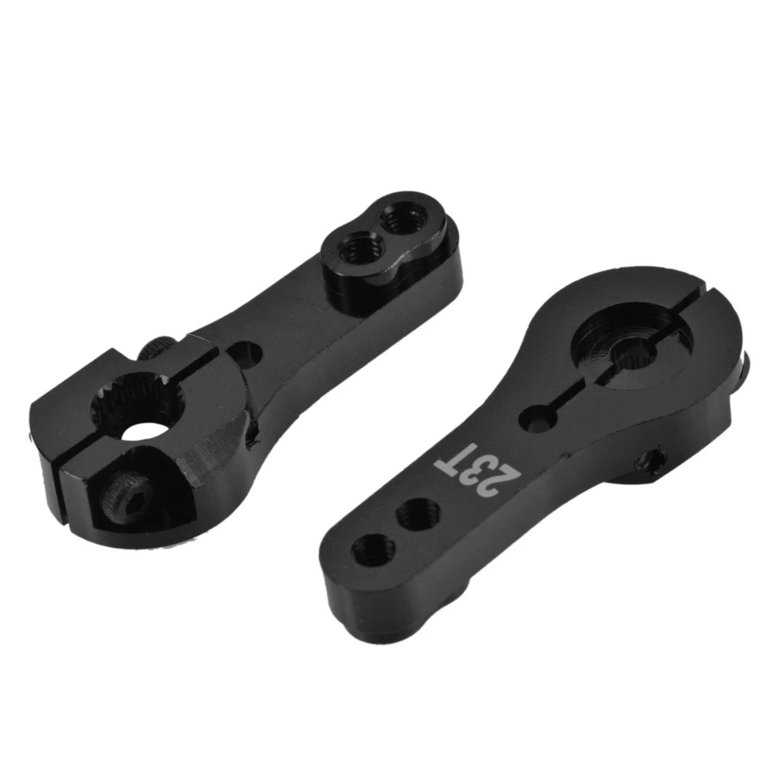 POWER HD Multi Color 23T Servo Horn, High Quality RC Servo Accessory, Compatible With Motors silver