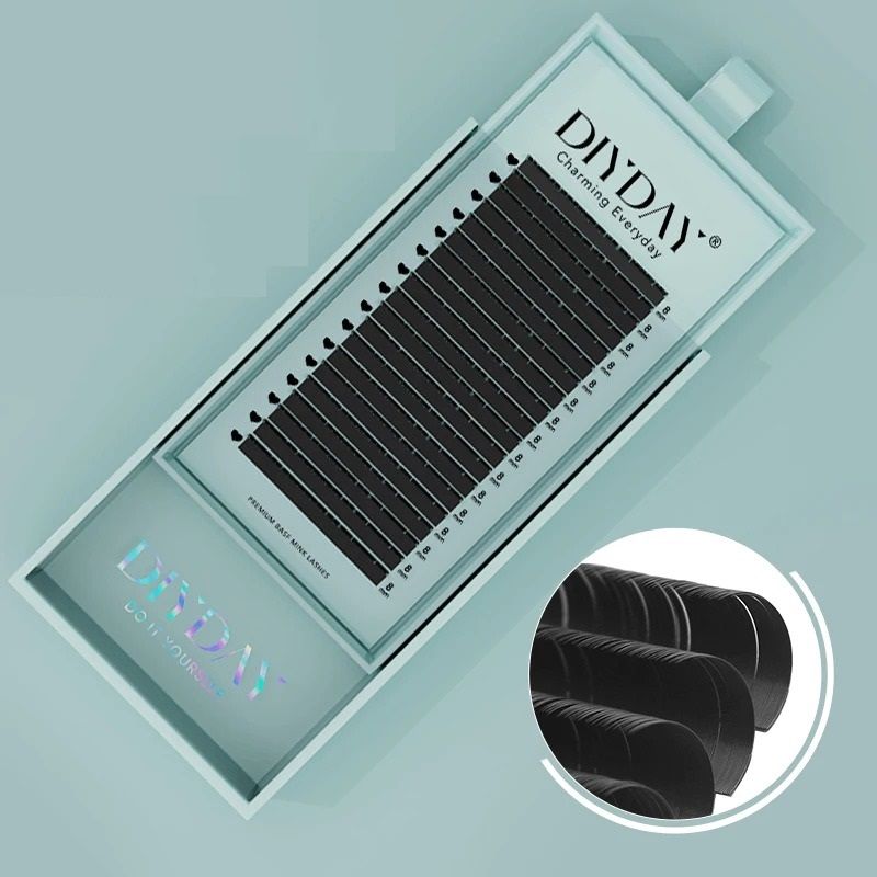 Elite 16 Row Velvet Individual Lash Series black 0.35 In d