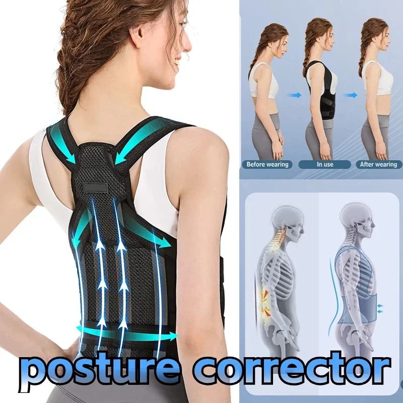 Ergonomic Spinal Alignment And Posture Support Brace m
