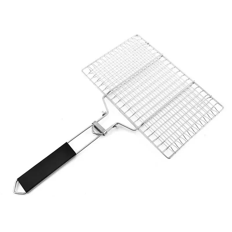 Non Stick Stainless Steel BBQ Mesh Grill Basket Mat For Meat Vegetable Steak Barbecue Picnic Party Grilling Tool Non Stick Stainless Steel BBQ Mesh Grill Basket Mat For Meat Vegetable Steak Barbecue Picnic Party Grilling Tool