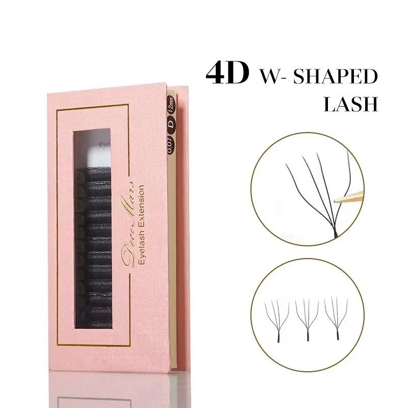 Volume Enhancing 4D W Shaped Precision Eyelash Series black 0.43 In 0.004 In