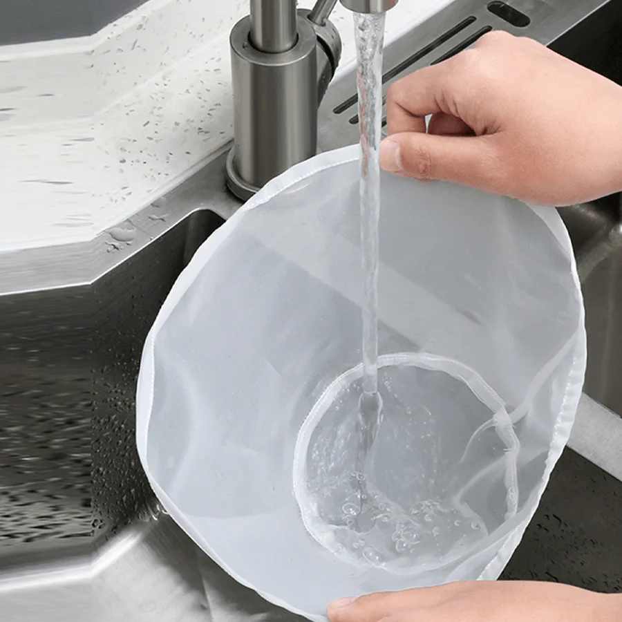 Fine Mesh Strainer Reusable Cheese Cloth Bags For Yogurt Juice Coffee Food Safe Gauze Filtering Bags Kitchen Accessory Fine Mesh Strainer Reusable Cheese Cloth Bags For Yogurt Juice Coffee Food Safe Gauze Filtering Bags Kitchen Accessory