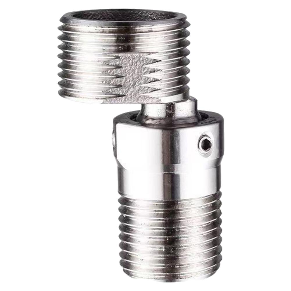 Professional Adjustable Faucet Adapter For Kitchen & Bathroom Stainless Steel Angled Faucet Connector Accessory Professional Adjustable Faucet Adapter For Kitchen & Bathroom Stainless Steel Angled Faucet Connector Accessory