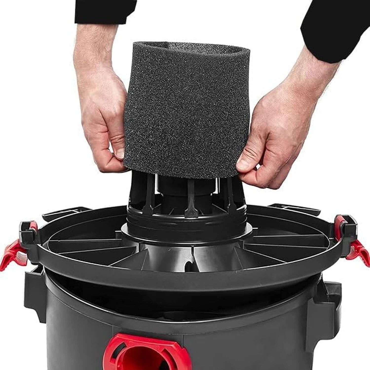 Genie Shop Wet Dry Vacuums Foam Sleeve Filter, Durable Washable Vacuum Filter For Reliable Cleaning Genie Shop Wet Dry Vacuums Foam Sleeve Filter, Durable Washable Vacuum Filter For Reliable Cleaning