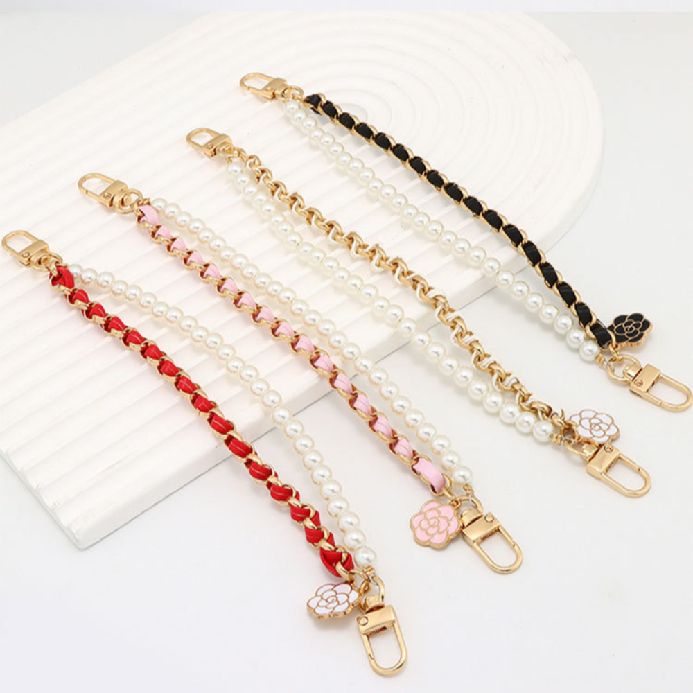 Replacement Bag Chain, Bag Handles For Handbag, Decorative Purse Chain purple