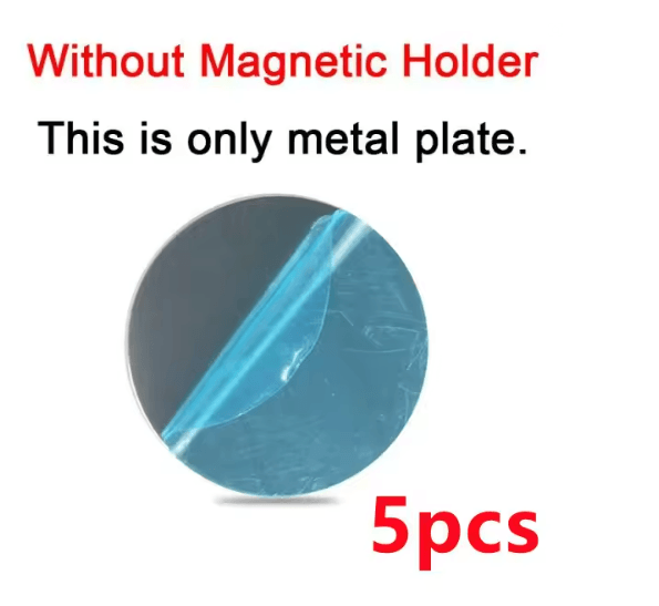 Super Magnetic Car Phone Holder Dashboard Mount For Smartphones silver