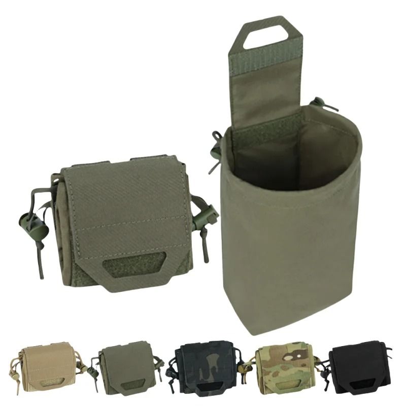 Molle Mini Folding Dump & Recycling Pouch rg