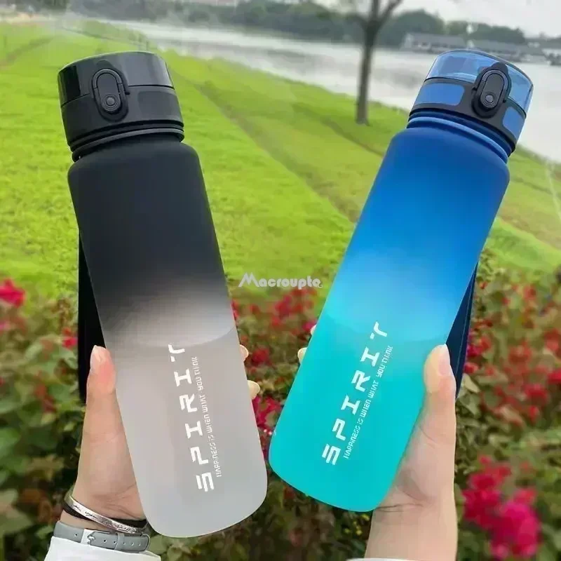 Large Capacity Leak Proof Sports Water Bottle Portable, Durable, And Stylish Gym Fitness Jug For Outdoor Travel 750ml blue