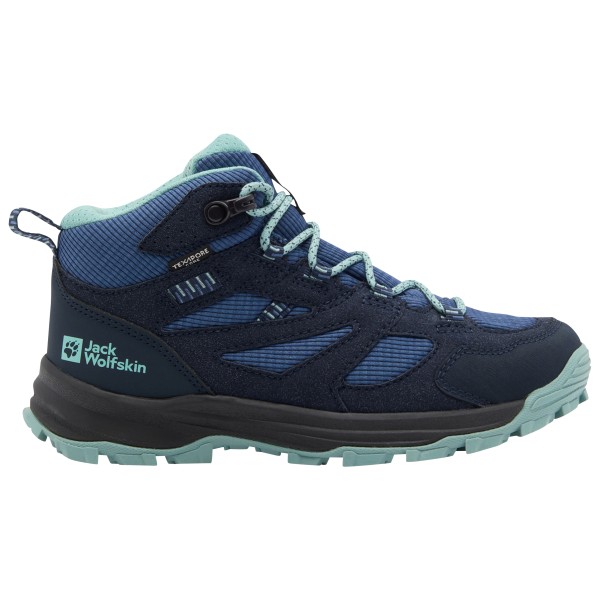 Jack Wolfskin - Kid's Vojo Tour Texapore Mid - Multisportschuhe 38 | EU 38 blau