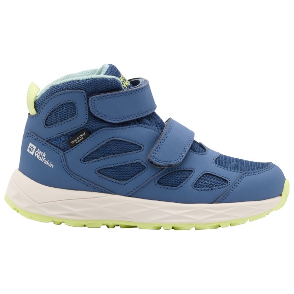 Jack Wolfskin - Kid's Woodland 2 Texapore Mid VC - Wanderschuhe 32 | EU 32 blau
