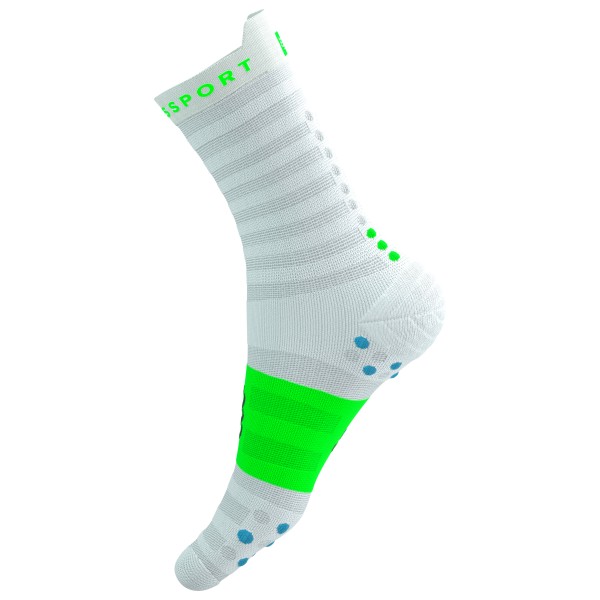Compressport - Pro Racing Socks V4.0 Ultralight Run High - Laufsocken T4 - EU 45-48 grau