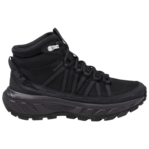 Jack Wolfskin - Women's Wild Hike Texapore Mid - Wanderschuhe 36 | EU 36 schwarz