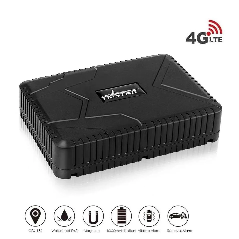 10000mAh 2G 4G TKSTAR Tracker GPS Locator Magnet Waterproof IP65 GPS Car Tracker Long Standbt time LIFETIME FREE APP PK TK905