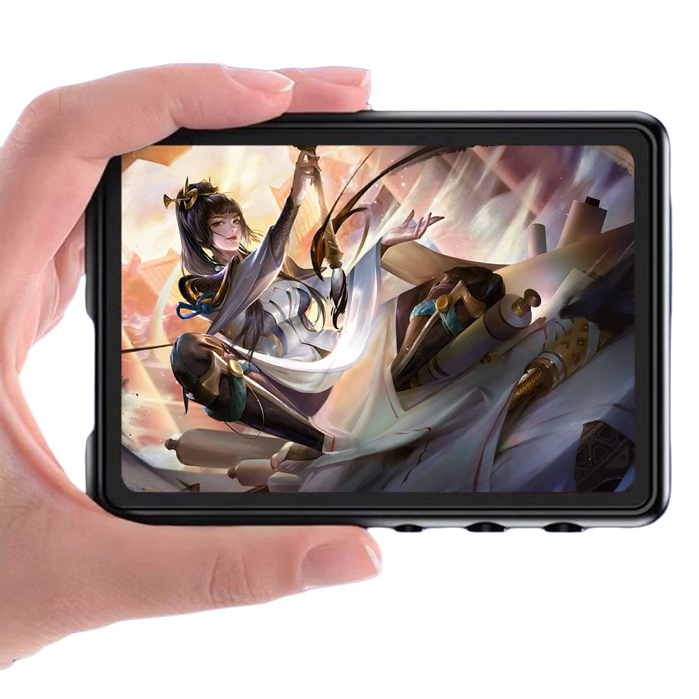 Lecteur MP3 MP4, lecteur de musique sans perte avec haut-parleur, enregistreur vocal Compatible Bluetooth, prise en charge de l