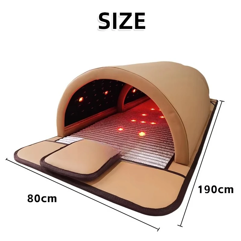 Gewichtsverlust New Style 3-Zonen-LED Sauna Dome Sauna Pod für die Entgiftung Image