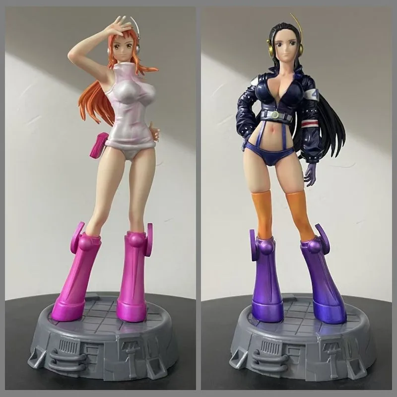 26cm One Piece Nami Robin Actionfigur Raumdekoration PVC-Statue Modellpuppe Sammlerstück Schreibtisch-Deko Spielzeug Geburtstagsgeschenk Image