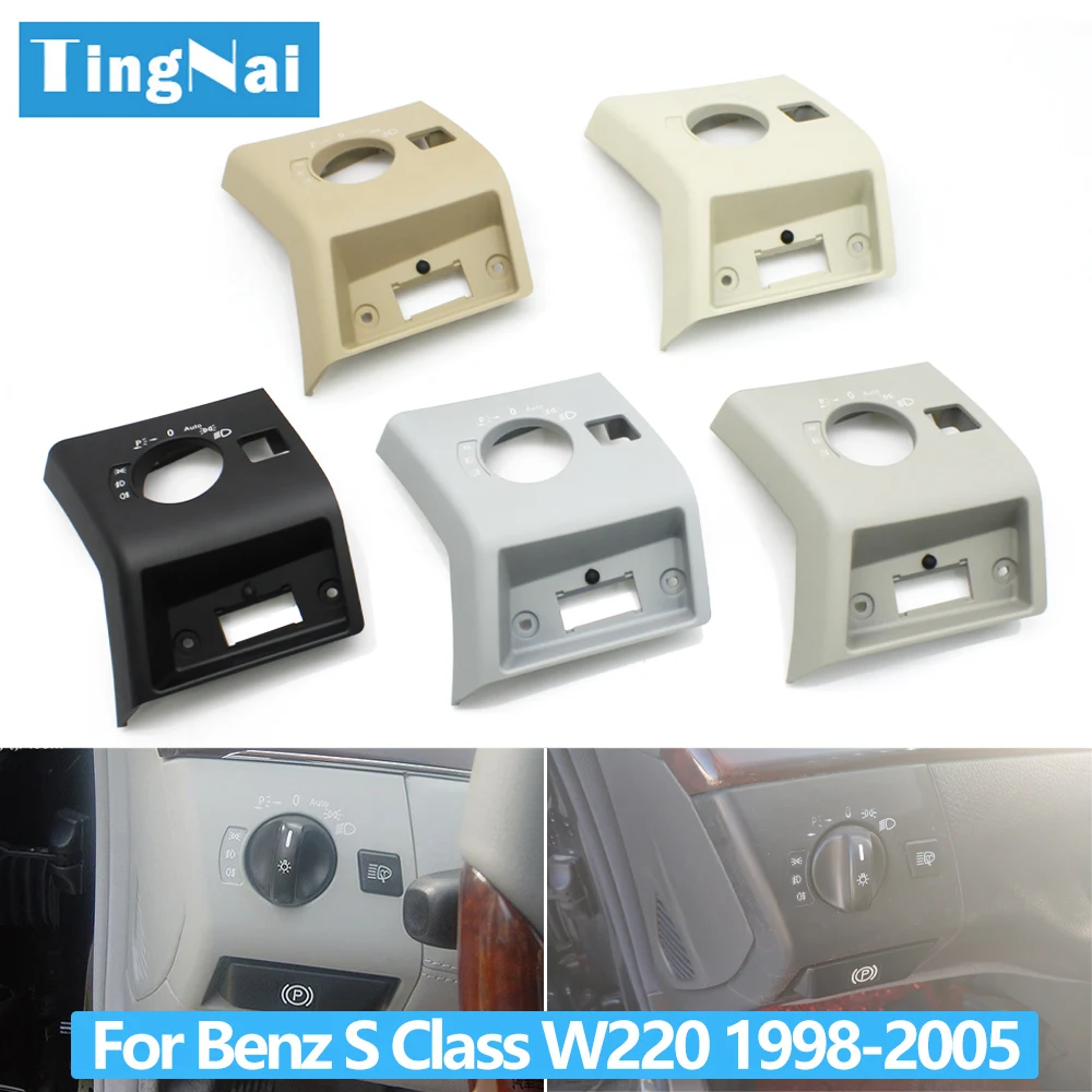 LHD Auto Frontscheiben-Schalterabdeckung für Mercedes Benz S-Klasse W220 S430 S350 S280 S500 S55 S600 S65 1998-2005 Image