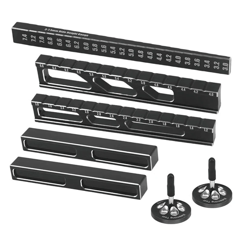RC Modell On-Road Off-Road Auto Chassis Ausgleich Werkzeug Fahrzeug Höhenmesser/Unterstützung Ziegel/Untersitz Einstellen Messteile