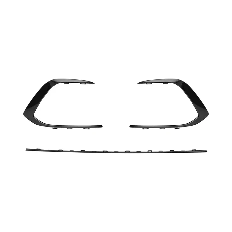 ABS Front Rock Bar Grill Nebel Lampe Dekorative Streifen Aufkleber Körper Kits Für Volkswagen Golf 8 MK8 GTI 2021 2022 auto Modifikation Image