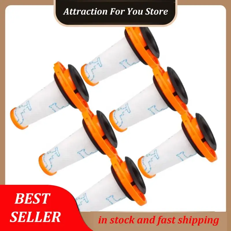 Heißer Verkauf 6 Stück Vorfilter für Rowenta X-FORCE FLEX 9.60 Akku-Staubsauger, waschbar, wiederverwendbar, effiziente Reinigung Image