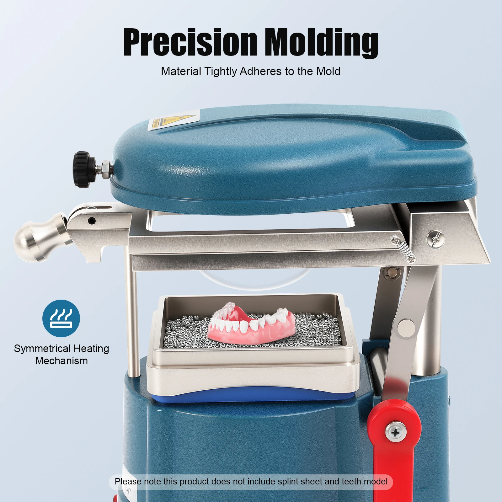 1000w Dental Forming Maschine Dental Thermoforming Maschine Labor Vakuum Forming Maschine Retainer Dental Dropper Form Werkzeug Image