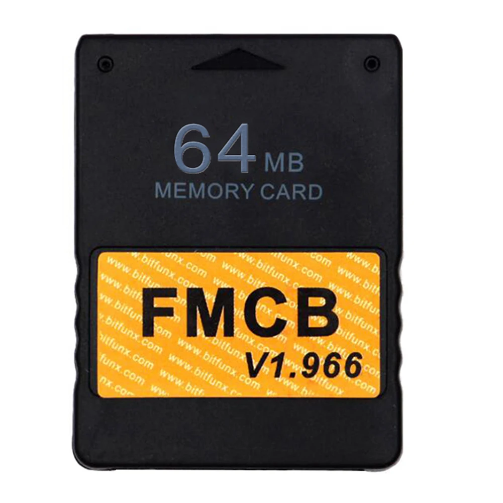FMCB Kostenlose McBoot-Speicherkarte v1.966 8 MB/16 MB/32 MB/64 MB Speicherkarte für Sony PS2 PS2 FMCB Extended Card Game Saver Ersatz