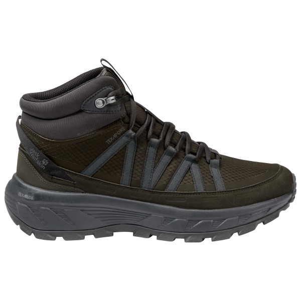 Jack Wolfskin - Wild Hike Texapore Mid - Wanderschuhe 44 | EU 44 schwarz