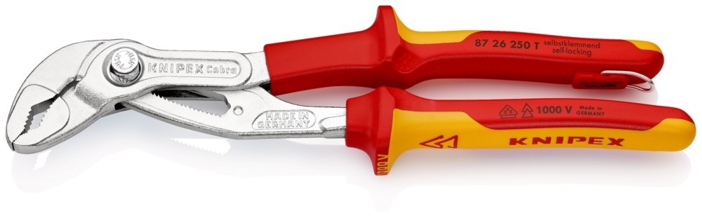 Knipex-Werk VDE Wasserpumpenzange 87 26 250 T Image