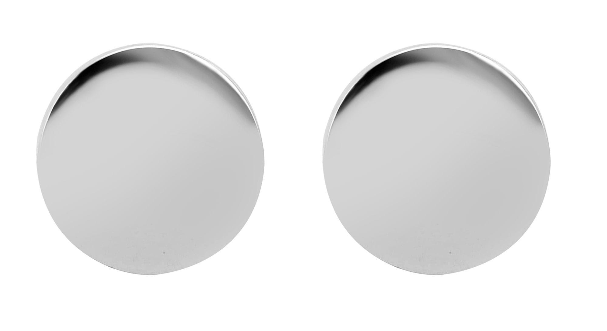 Paar Ohrhänger ADELIA´S "Unisex Ohrringe – Ohrstecker aus Edelstahl", Damen, Gr. Unisex, Edelstahl, silber, Ohrringe, Ideal als Geschenk zum einfach so Image