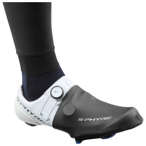 Shimano - S-PHYRE Toe Shoe Cover - Überschuhe 47-49 | EU 47-49 schwarz/grau