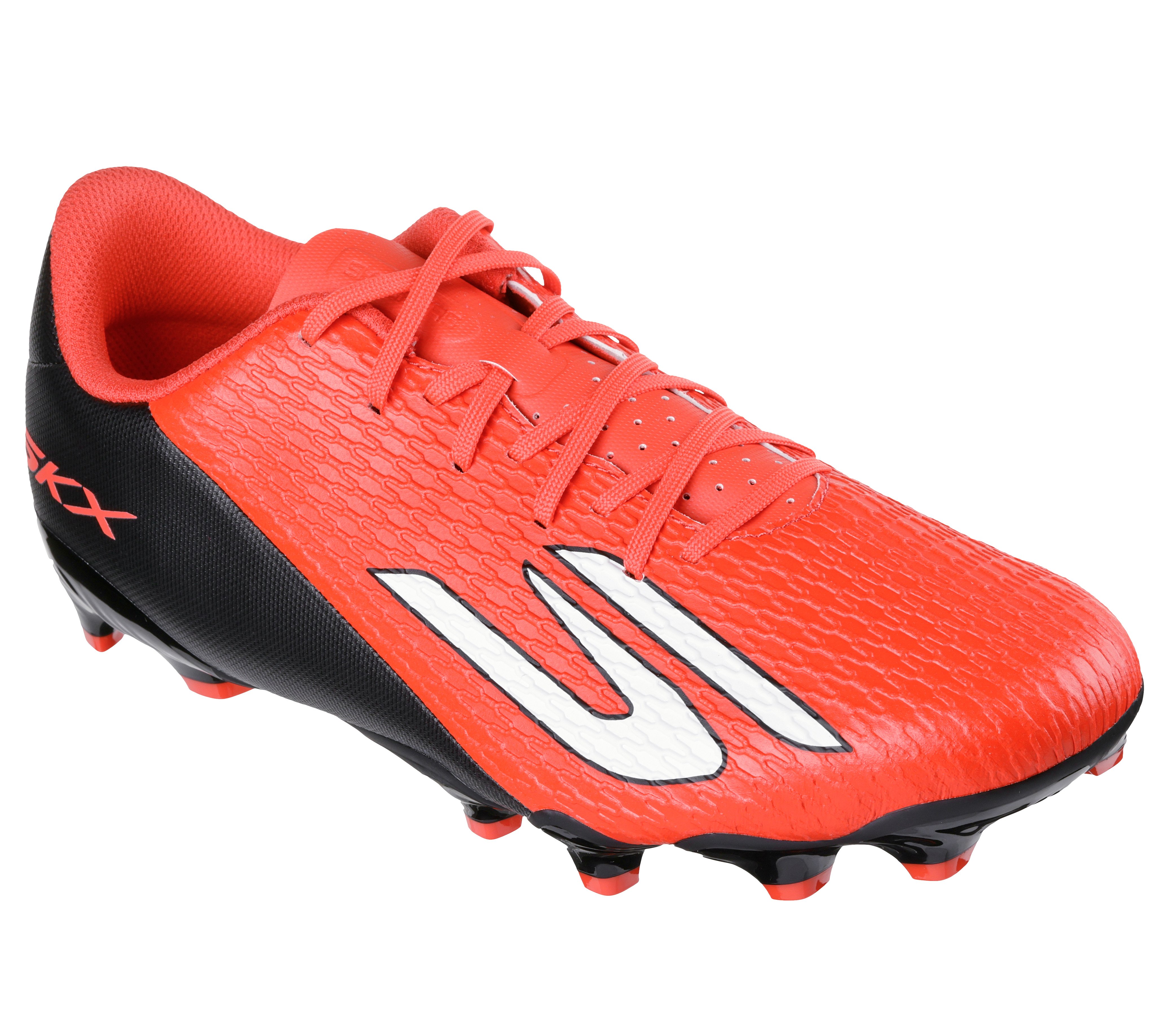 Fußballschuh SKECHERS "CLUB MG, Go Soccer Mens, Skechers Skx_2 Club Mg", Damen, Gr. 42, rdbk rot, schwarz, Schuhe Fußballschuh, Kunstrasenschuh, Rasenschuh bietet überlegen Traktion