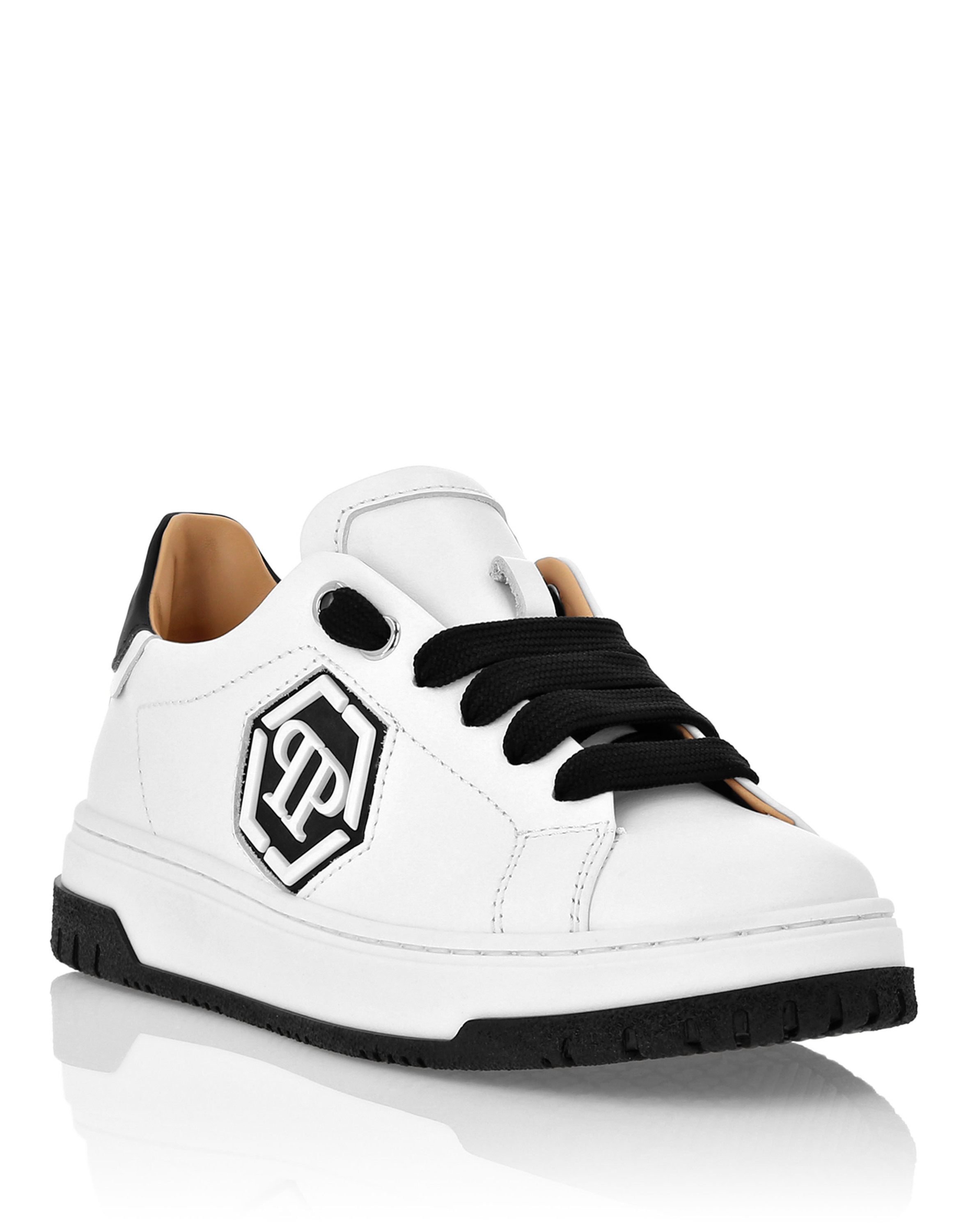 Leather Lo-Top Sneakers Hexagon EU 31