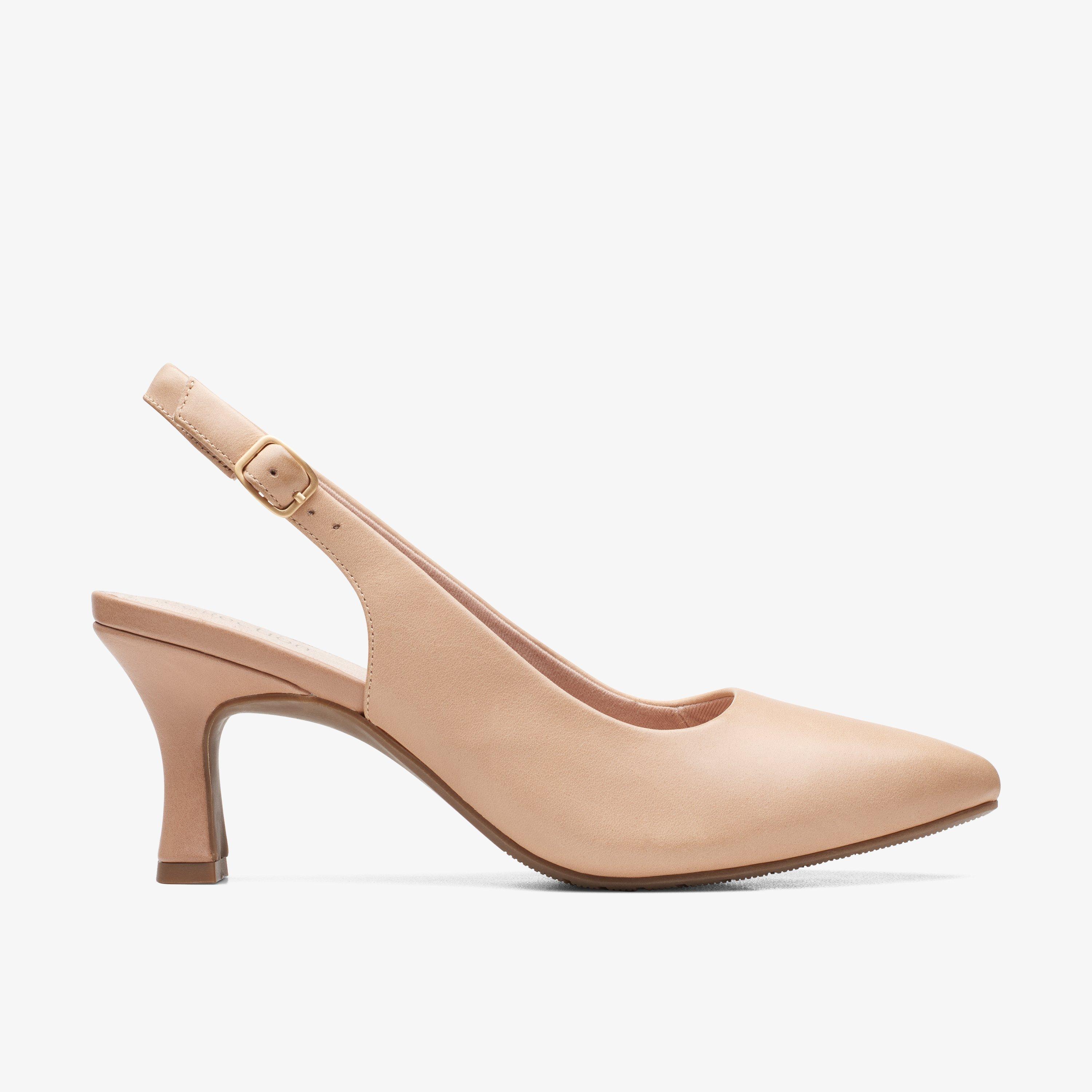 Kataleyna Schritt Warme Beige Leder Schuhe