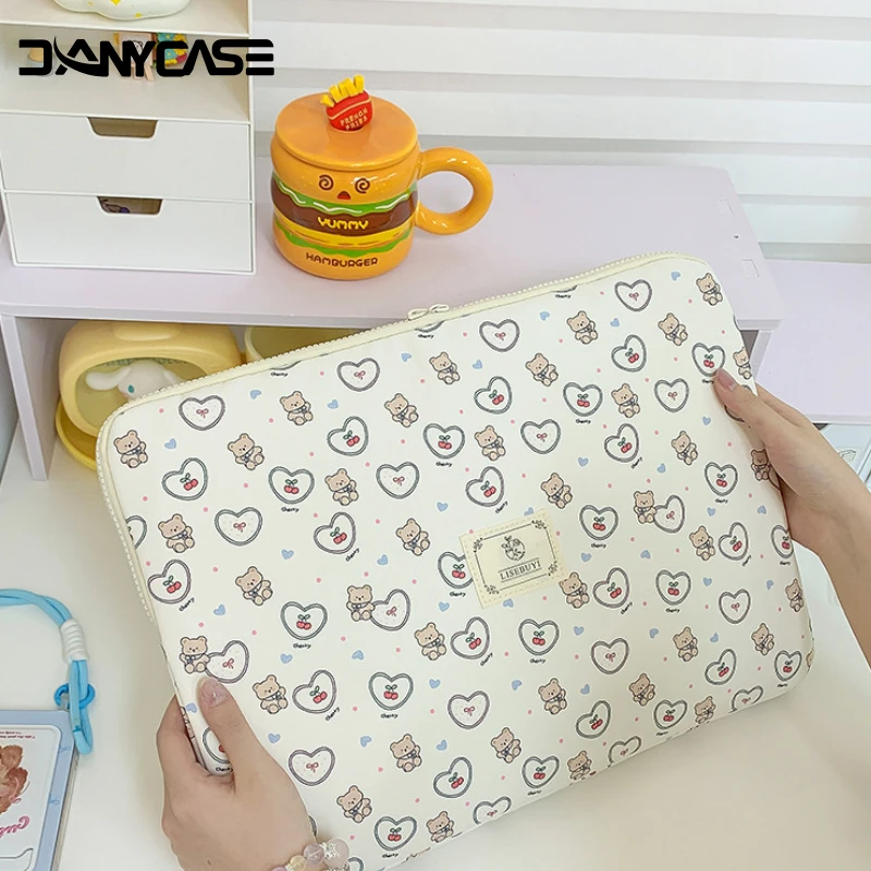 Sac à main pour ordinateur portable 11-15 pouces, étui pour Macbook Air Pro, tablette, sac de transport étanche et Portable, sac à main pour ordinateur