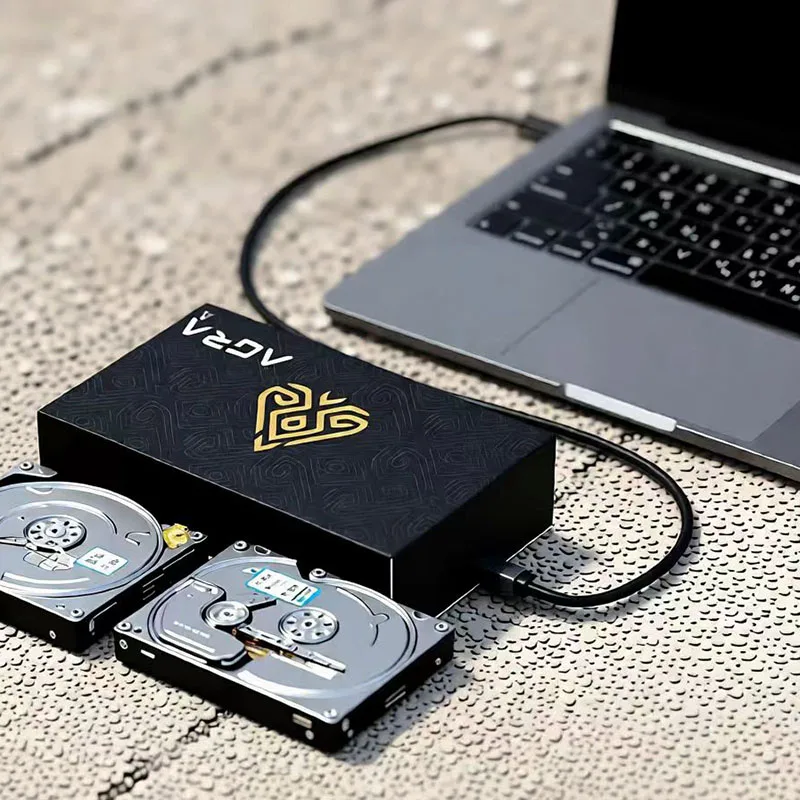 Boîtier de disque dur externe personnalisé, boîtier SSD pour PC portable VWM drop AGRA mobb tc Limelight 415bt v3, boîtier de transfert de données intelligent