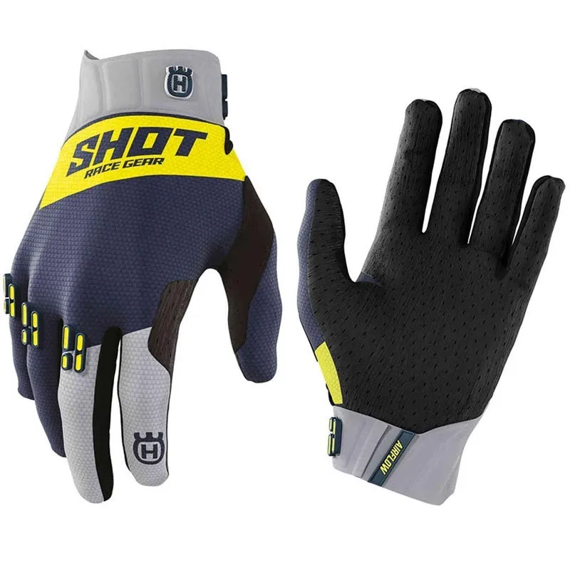 Gants de motocross Husqvarna 2026 neufs, gants de moto MX bleu marine, gants de moto tout-terrain, gants de VTT, gants de moto, accessoires de moto