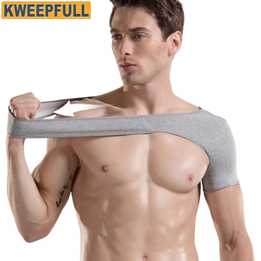 Kompressions-Schulterstütze, Schulterstütze, Manschettenstütze mit AC-Gelenk-Rotator, verstellbarer Schultergurt, Kompressionsärmel Image