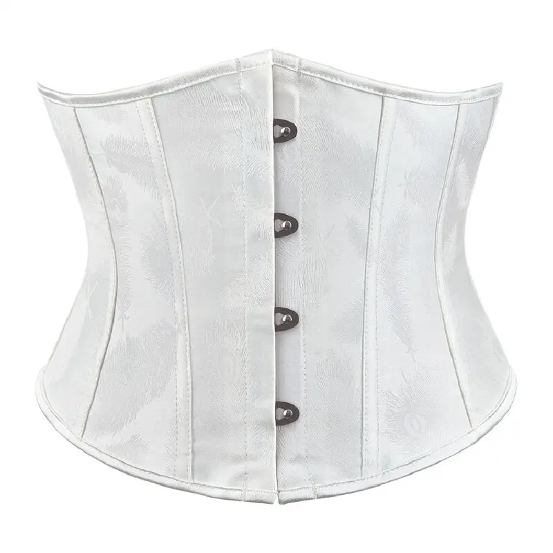 Unterbrustkorsett Top Taille Cincher Workout Form Körpergürtel Plus Size Vintage Floral Dessous Gothic Korsetts Espartilho Corsetto Image