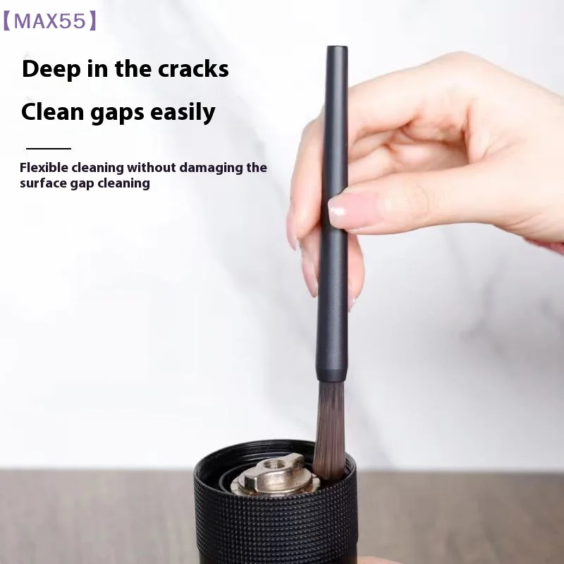 【MAX-55】Kaffee-Reinigungsbürste Manuelle Kaffeemühlen- und Kaffeemaschinenbürste Leistungsstarke Umweltfreundliche Ballonblasbürste Image