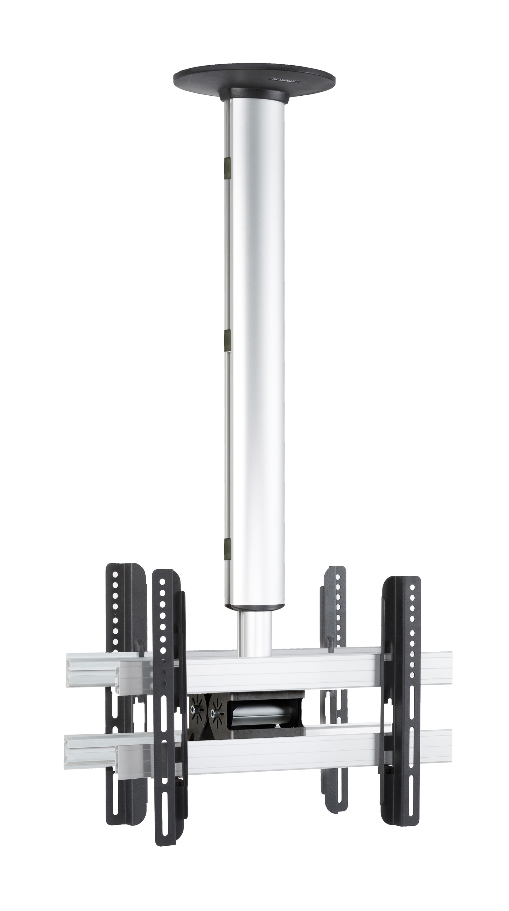 VCM TV-Deckenhalterung "TV Deckenhalterung CM3 höhenverstellbar 74-130 cm", silber, B:42cm T:12cm, Gerätehalterungen Image