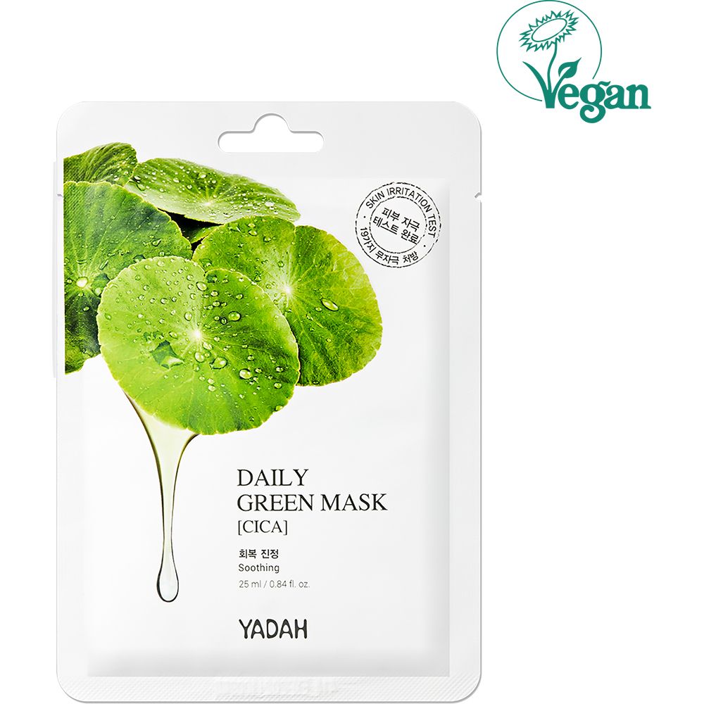 YADAH Daily Green Cica Face mask 25 ml Crema giorno